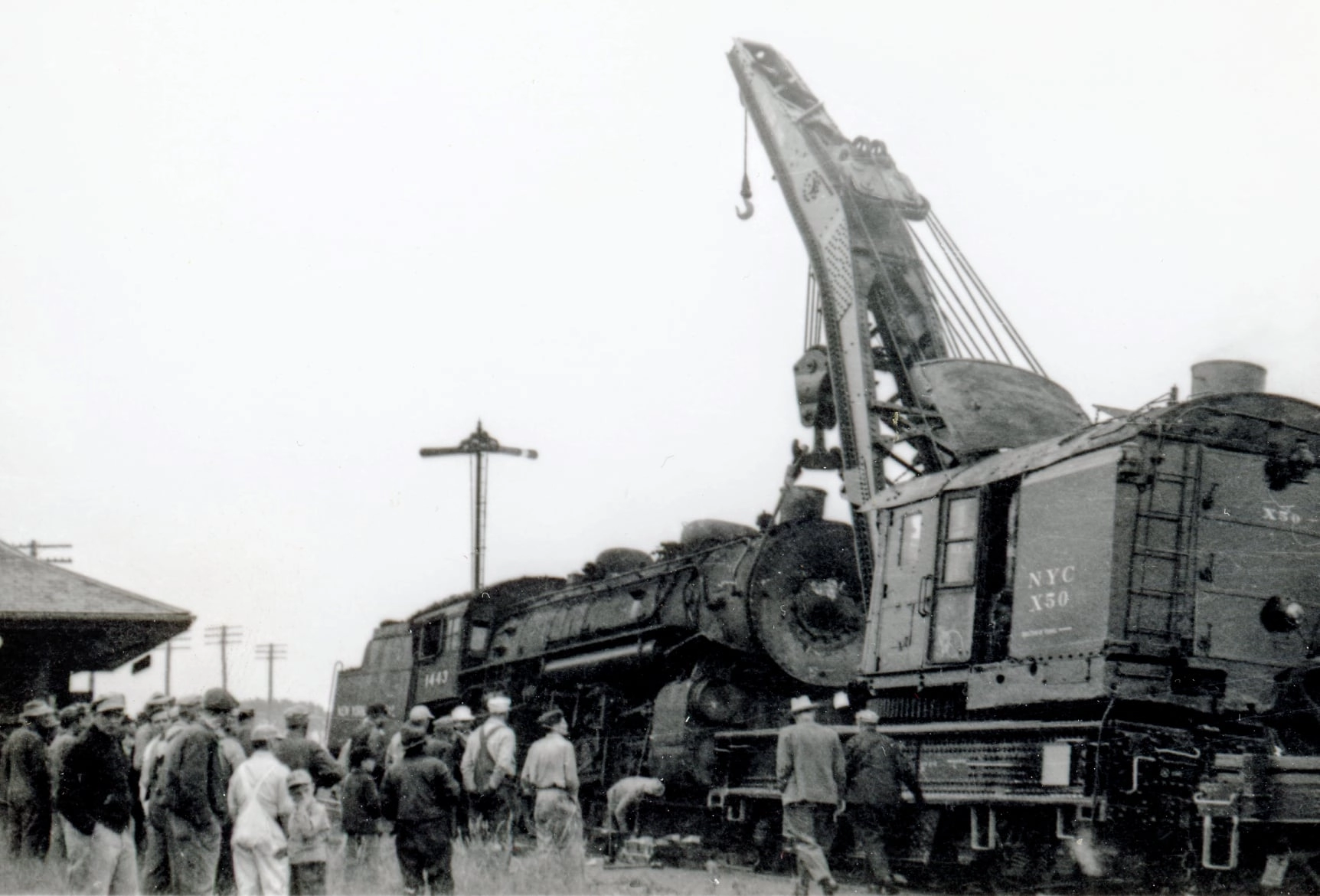 Wreck at Lenawee Junction